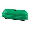 Heitronic 21050 Socket Cube Green Protects Cables Outdoor Safe