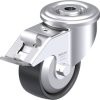 Blickle 659441 LER-PP 80G-FI-FA Rolka obrotowa z blachy stalowej Średnica koła: 80 mm Maksymalne obciążenie: 120 kg 1 sz