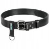 Pasek ze skóry czarny z pętlą E-15693