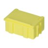 Skrzynka z przegródkami l. przedziałów: 1 szerokość: 42.4mm wysokość: 21mm głębokość: 29.4mm SB Żółty