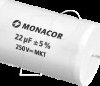 MKTA-220 MKT foil capacitor, 22 µF, 250 V