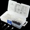 1801O014 LED set 5 mm Led, warm to cool white, sockets, 170 parts