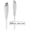 LINDY 31318 USB cable Apple Lightning to USB-C White 3m USB 2.0