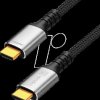 CH0121 HDMI-Kabel, 8K/60 Hz, Nylon, 1,0 m, schwarz-grau