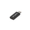 Adapter USB-C 2.0 - micro USB czarny LANBERG