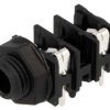 Złącze Jack 6,3mm, żeńskie, gniazdo, kątowe 90, mono ACJM-PHOP