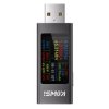 KWS-MX23 USB Cyfrowy Wyświetlacz Amperomierz Mocy Miernik Napięcia Miernik Prądu Ładowanie Telefonów Komórkowych Tester USB-A De