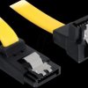 DELOCK82821 - Delock SATA 6 Gb/s up/down metal 50-cm cable