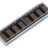 Wyświetlacz diodowy LED 8-znakowy 7 x 5 7,5 mcd 5 x 7, Czerwony 4.6mm Broadcom 635 nm
