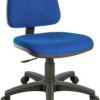 Krzesło biurowe Krzesło do pisania na maszynie Niebieski regulowany Tak kołowy Tak wysokość siedzenia 47 → 59cm