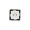 Gniazdo pojedyncze z uziemieniem TGZ1CZ.01/111 biały mat Simon55 Kontakt-Simon
