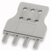 Strain relief plate for female connector, 709-324