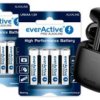 Baterie alkaliczne everActive Pro Alkaline 336szt LR6, 336szt LR03 + słuchawki Bluetooth Baseus Encok W04 NGW04-01