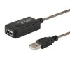 Kabel SAVIO cl-76 (USB 2.0 typu A M - USB 2.0 typu A F 5m kolor czarny)