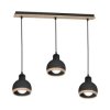 Lampa wisząca OVAL BLACK 3xE27 MLP7046 Milagro