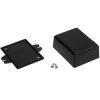 ABS enclosure, (L x W x H) 63.25 x 48.4 x 28 mm, black (RAL 9005), IP54, BYB-3-90H0022