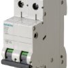 Wyłącznik nadmiarowo-prądowy 6 kA, 2-biegunowy, C 400V, 0,5A
