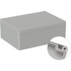 ABS enclosure, (L x W x H) 200 x 150 x 75 mm, light gray (RAL 7035), IP66, BYB-3-90H0135