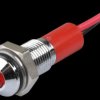Q6P3CXXR24E Indicator LED, 24 V DC, 6 mm, wired, red/BrC