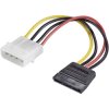 Renkforce RF-4174632 IDE 4-Pin to SATA Power Adapter Cable 0.12m Blk/Red/Yellow