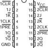 Dual Positive-Edge-Triggered J-K Flip-Flops with Set and Reset | N | 16 | -55 to 125