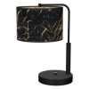 Lampka stołowa SENSO Black/Gold 1xE27 MLP7299 Milagro