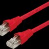 100008983 Patch cord RJ45 Cat.6A S/FTP 10 m red
