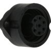 Złącze wielostykowe przemysłowe 6+PE-pinowe, panelowe Gniazdo Amphenol Industrial