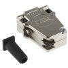 Osłona tylna D-Sub 9 -pinowe Cynk odlewany Kątowy FCT from Molex Obudowa D-Sub E