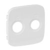 VALENA ALLURE Plakietka biała gniazda TV-SAT końcowe lub przelotowe lub zakończeniowego 754825 LEGRAND