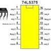 Układ cyfrowy 74LS375