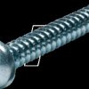190338 Self-tapping screw with pointed pan head steel 4.8x19 PH2, pack