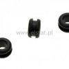 Przepust kablowy; guma; czarny; 6mm; 9mm;