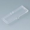 Front plate, PC, (W x H) 14 x 42 mm, transparent, B6800200