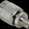 0419126 SMA reverse socket to TNC plug adapter
