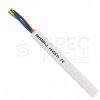Kabel instalacyjny NHXMH-J 5x4mm2 biały 300/500V bezhalogenowy LSOH Dca drut XBK