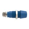 Złącze bananowe Żeńskie Trzpień Niebieski Schutzinger rozmiar 4 mm 1 kV dc, 1.5 kV dc, 600V dc 32A Nikiel