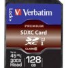 Verbatim Premium SDXC 128 GB Class 10, UHS-I