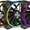 Alpenföhn 3x Wing Boost 3 ARGB Wentylator do obudowy PC czarny, rgb (S x W x G) 120 x 120 x 25 mm z podświetleniem LED
