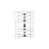 Antena TV VHF/UHF siatkowa ATV C z symetryzatorem / HN16 dpm