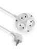Przedłużacz okrągły 3-gniazda b/u 10m /OMY 2x1/ PSO-310