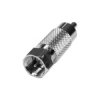 AD18 adapter wtyk F(M) - wtyk RCA(M)