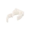 Uchwyt Zamknięty Do Rur 18Mm Biały Uze-18 /100Szt./