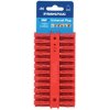 Rawlplug R-U1-RED-96-C Red UNO® Plugs 6 x 28mm (Card 96)