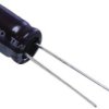 Electrolytic capacitor, 100 µF, 400 V (DC), ±20 %, radial, pitch 7.5 mm, Ø 18 mm, KSG107M400S1A5N40K