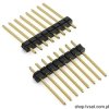 75160-139-08 Connector 8 Pin Gold THT FCICONN
