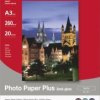 Canon Photo Paper Plus Semi-gloss SG-201 1686B026 Papier fotograficzny DIN A3 260 g/m² 20 ark. satynowy połyskujący