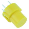 Yellow Round PCB Keyboard Switch SPST