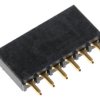 Gniazdo PCB 6 -pinowe raster: 2.54mm typu płytka – płytka Proste Przewlekany