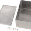 Aluminum die cast enclosure, (L x W x H) 188 x 120 x 82 mm, natural, IP54, 1590E